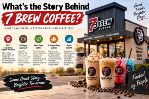 What's the story behind 7 brew coffee?