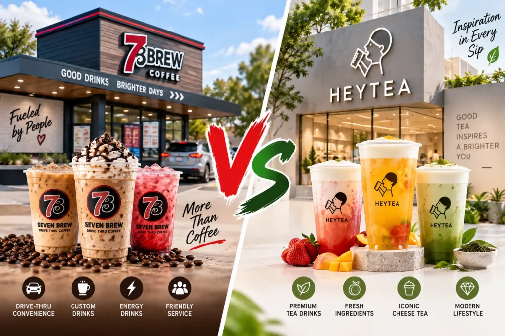 7 Brew vs HEYTEA