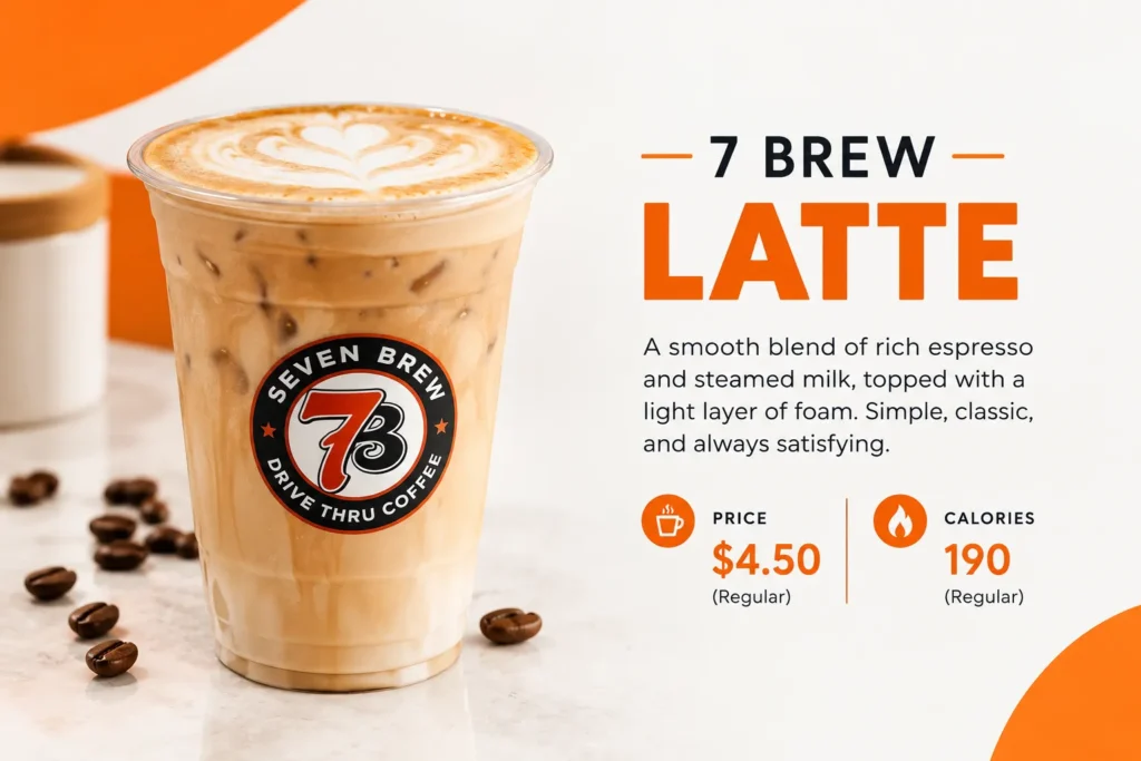 7 Brew Latte